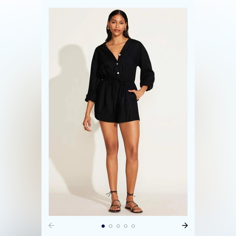 Vitamin A Black Women's Swim Cover-Up